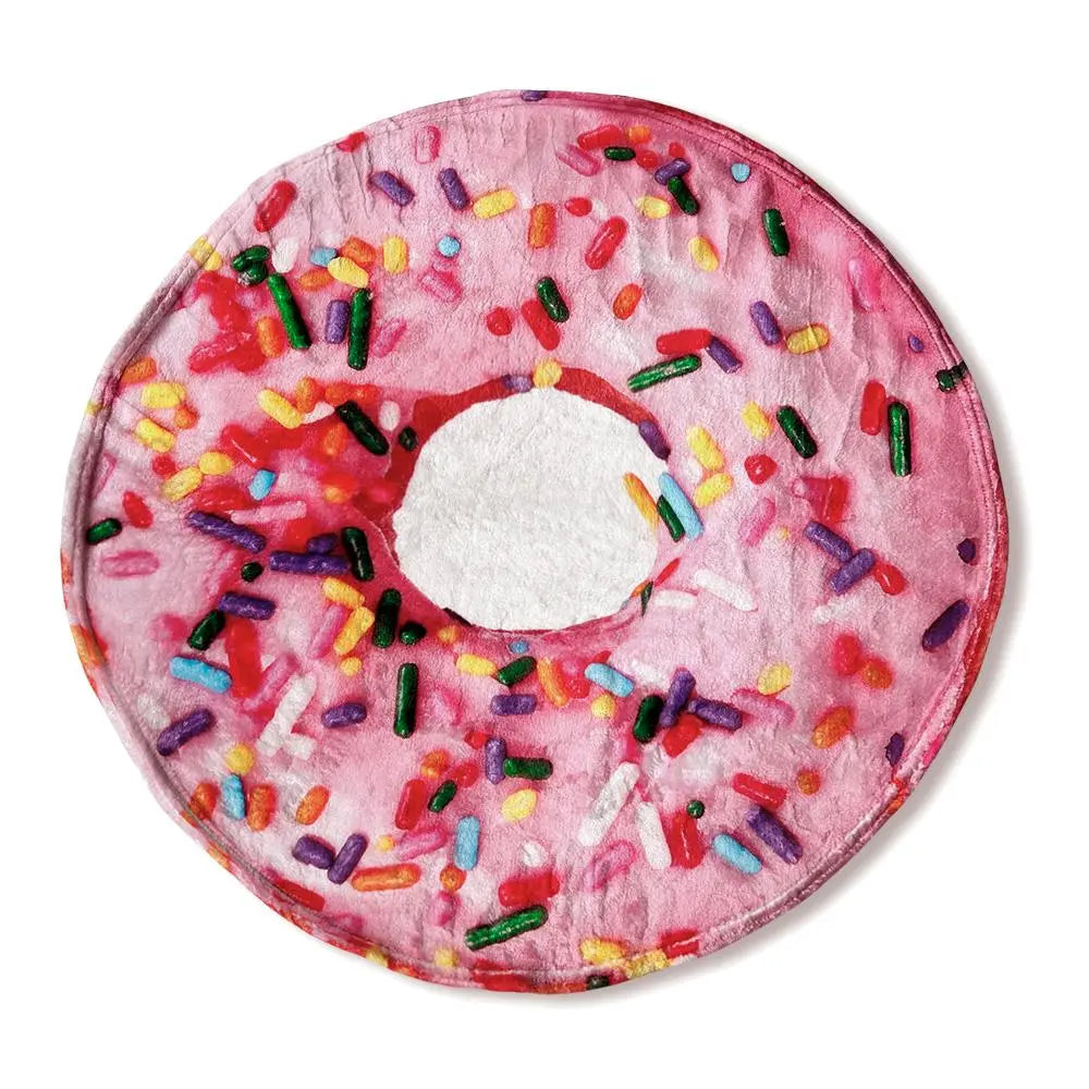 Food Themed Blanket - Soft Comfortable Nap Blanket for Home & Office