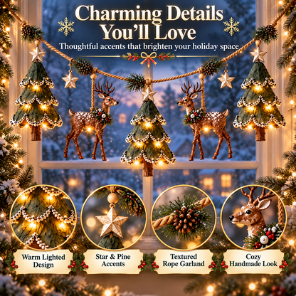 🎄 Handmade Charm for a Woodland Christmas