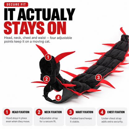 FrightCrawler™ Cat Centipede Costume