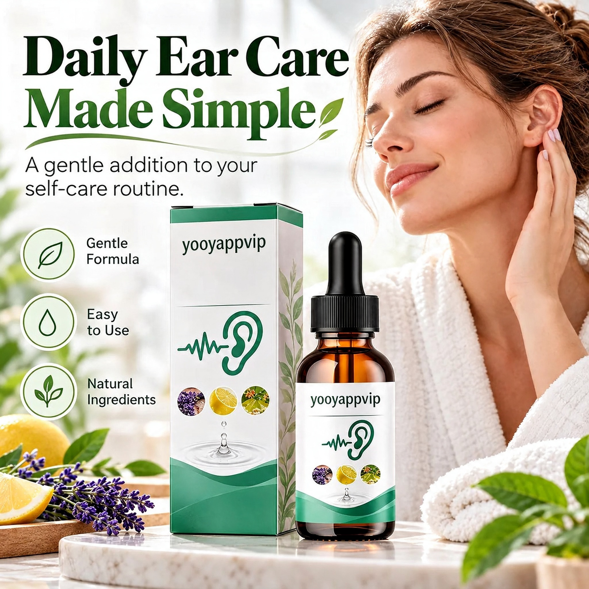 💧 EAR CARE DROPS | Easy Dropper Formula for Daily Personal Care & At-Home Wellness