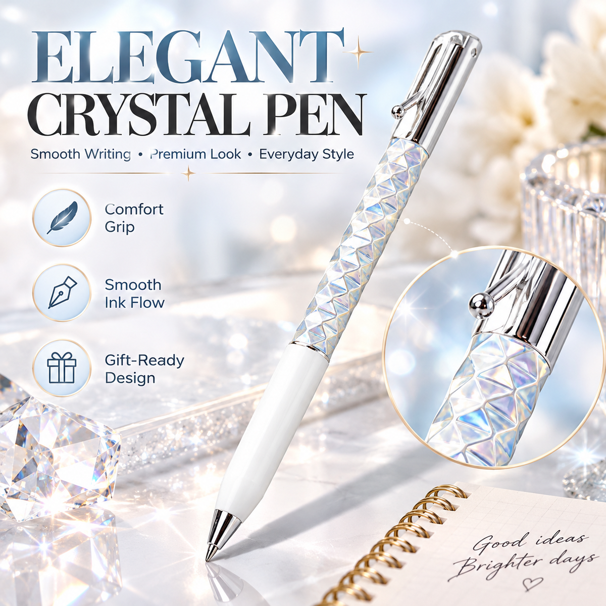 🎁Gleaming Wings Dragonfly Pen 3-Pack-A Little Gift That Makes Writing More Fun.