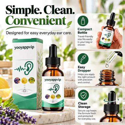 💧 EAR CARE DROPS | Easy Dropper Formula for Daily Personal Care & At-Home Wellness