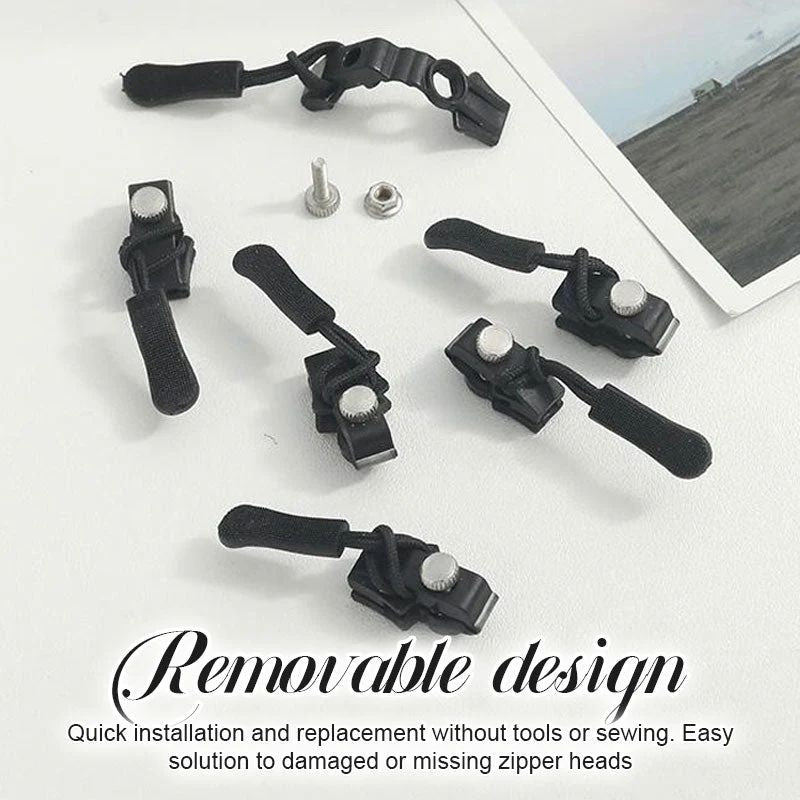 🔗 ZipperPro Easy Fix Pullers ⚡ Instant Zipper Repair – No Tools, No Sewing
