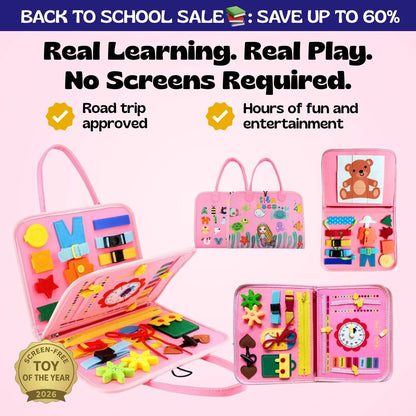 Toddla™ Montessori Busy Board