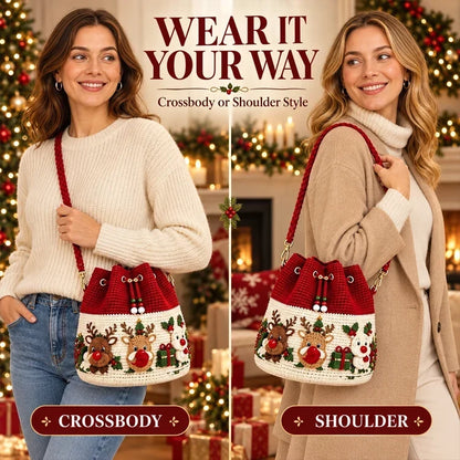 🎄 For the “Christmas Can’t Come Soon Enough” Girl — 3D Crochet Bag