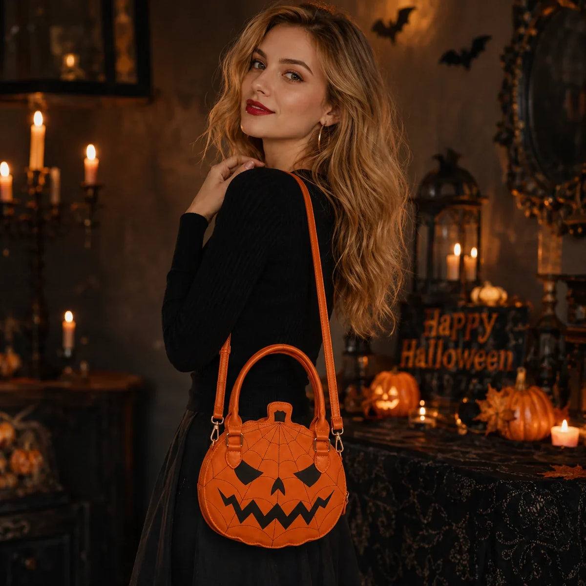 2026 New Halloween Pumpkin Handbag