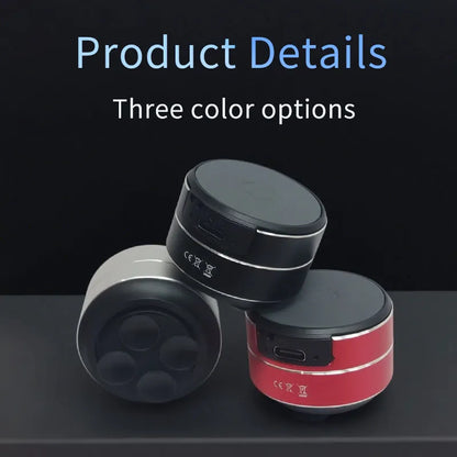 Bone Conduction Resonance Aluminum Alloy High-Power Vibration Bluetooth Speaker