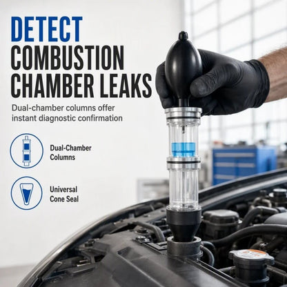 🚗 Combustion Leak Tester — Quickly Detect Exhaust Gas Leaks in Your Cooling System!