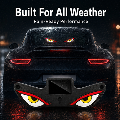 🔥 Solar LED Car Eyes – Flashing Windshield Light