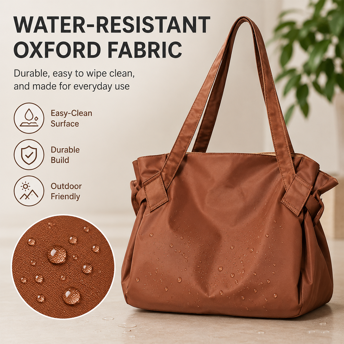 Lay-Flat Drawstring Tote