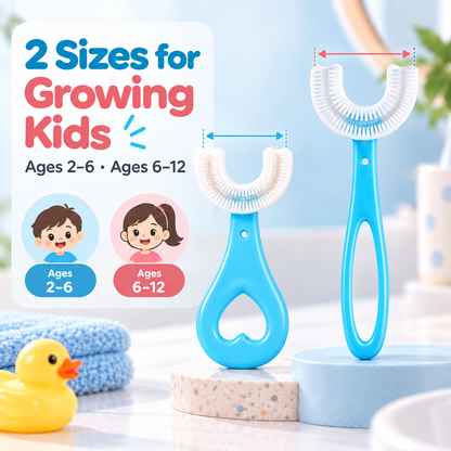 🦷 Kids 360° U-Shaped Oral Care Toothbrush