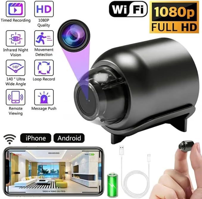  Full HD 4K Mini Security Camera