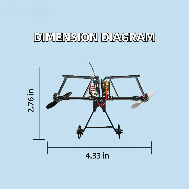 🎮RC Paper Airplane Conversion Kit