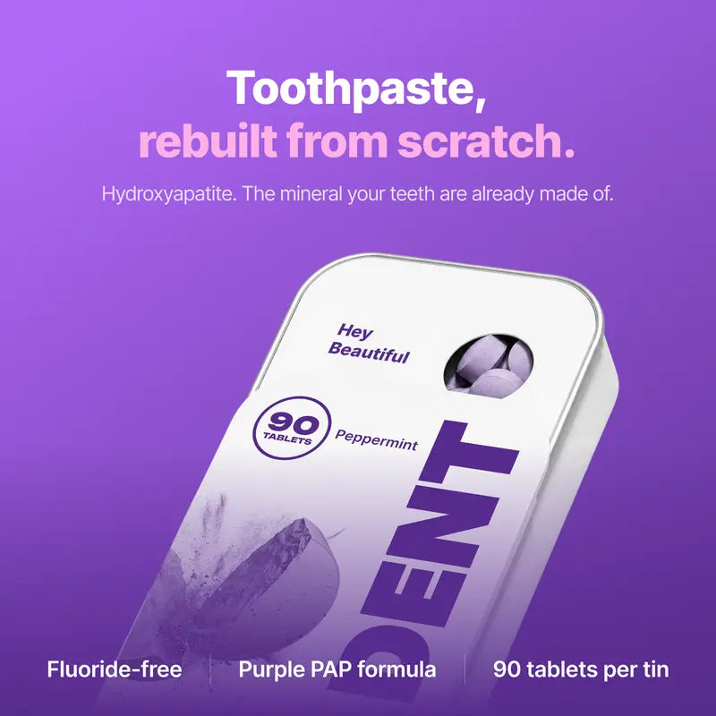 DR. Purple Toothpaste Tablets w/ Hydroxyapatite & PAP (90)