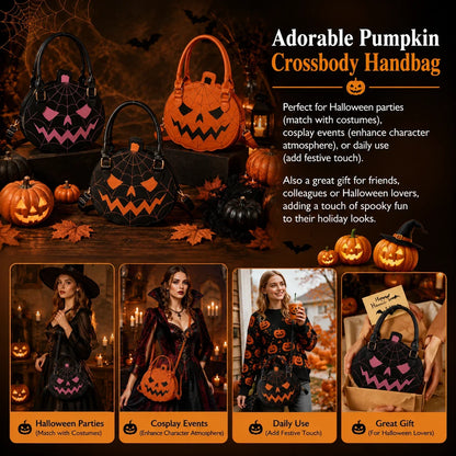 2026 New Halloween Pumpkin Handbag
