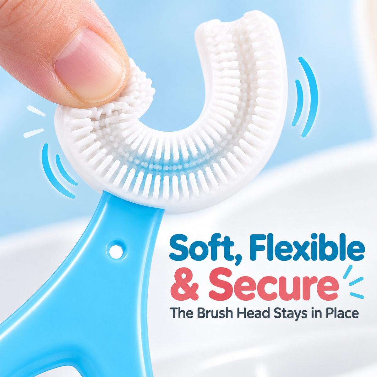 🦷 Kids 360° U-Shaped Oral Care Toothbrush