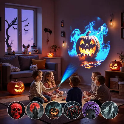 🔥Night Light Projector 🔥Halloween USB Holographic Projector