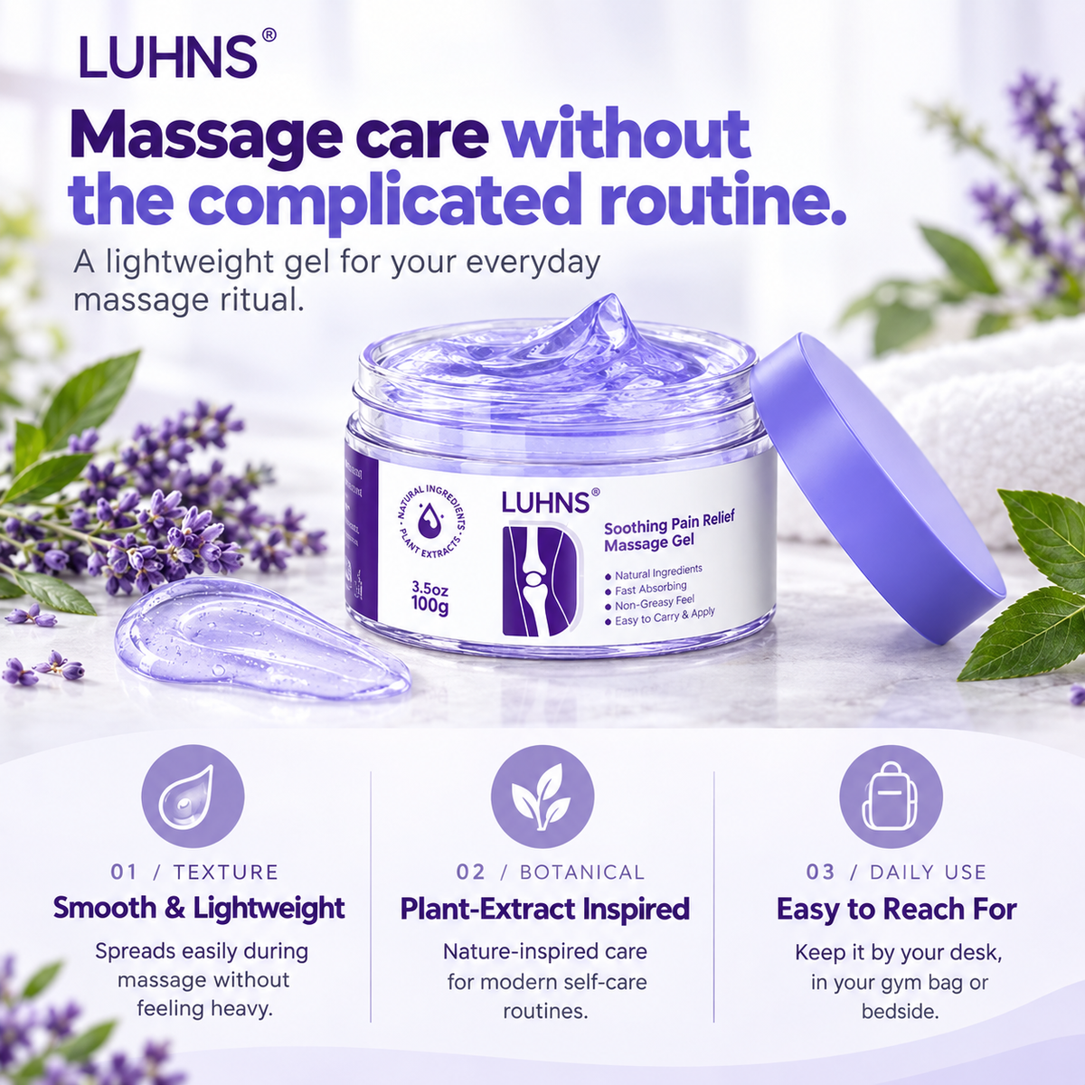 Soothing Massage Gel | Everyday Massage & Body Care