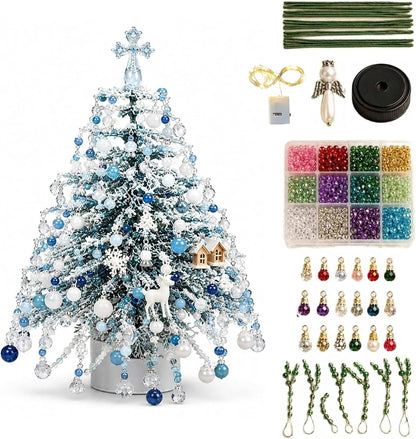 ✨ DIY Lighted Seasonal Tabletop Tree Kit – Create Your Own Holiday Magic