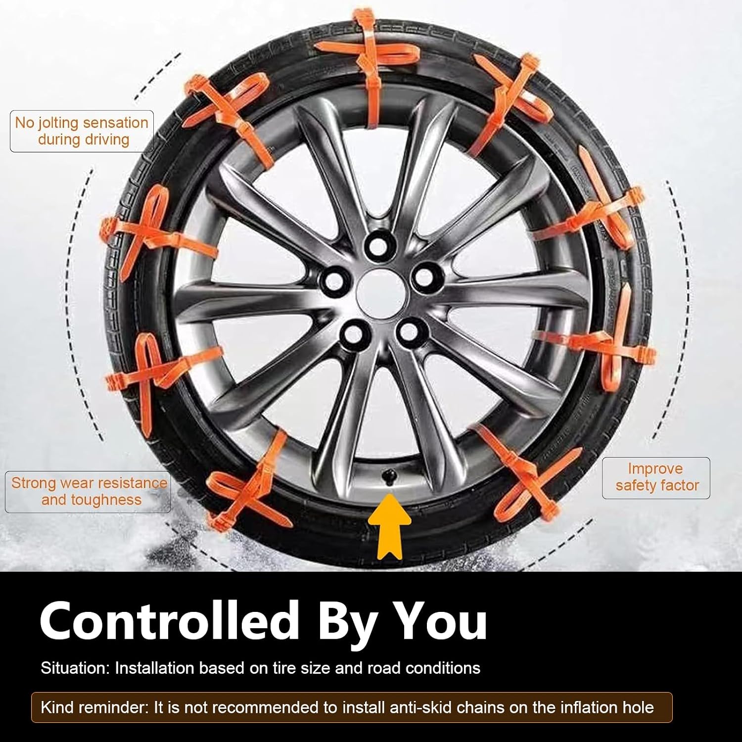 Controlled by you, no jolting, strong wear resistance, improve safety factor