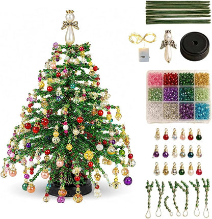 ✨ DIY Lighted Seasonal Tabletop Tree Kit – Create Your Own Holiday Magic