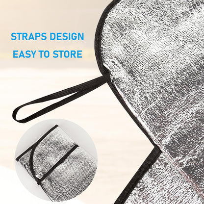 Front windshield protection Snow cover - protection for all four seasons