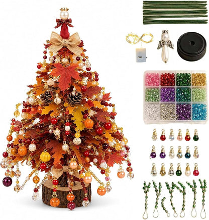 ✨ DIY Lighted Seasonal Tabletop Tree Kit – Create Your Own Holiday Magic