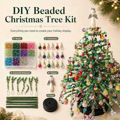✨ DIY Lighted Seasonal Tabletop Tree Kit – Create Your Own Holiday Magic