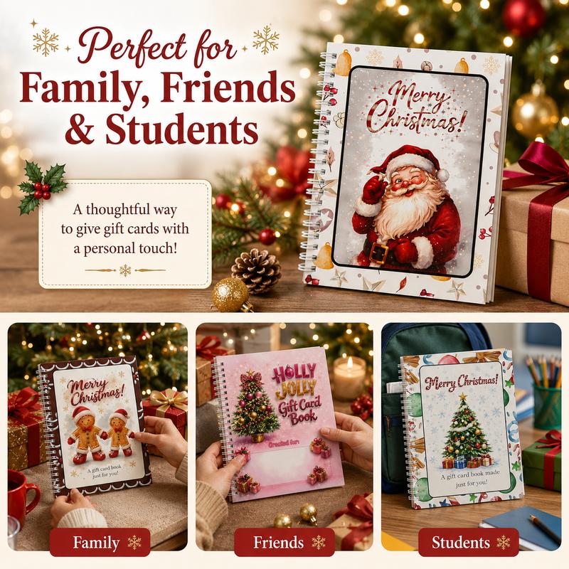 🎄 Christmas Gift Card Book