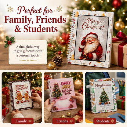 🎄 Christmas Gift Card Book