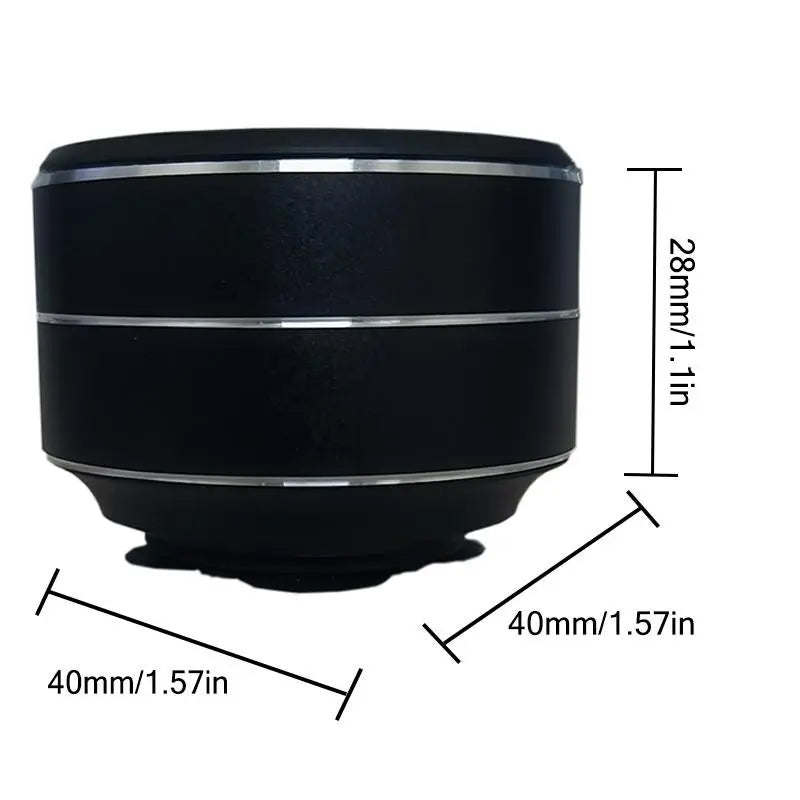 Bone Conduction Resonance Aluminum Alloy High-Power Vibration Bluetooth Speaker