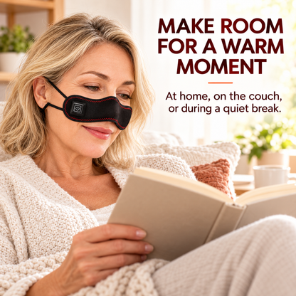 Red Light Nose Warmer for Easier Breathing