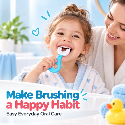 🦷 Kids 360° U-Shaped Oral Care Toothbrush