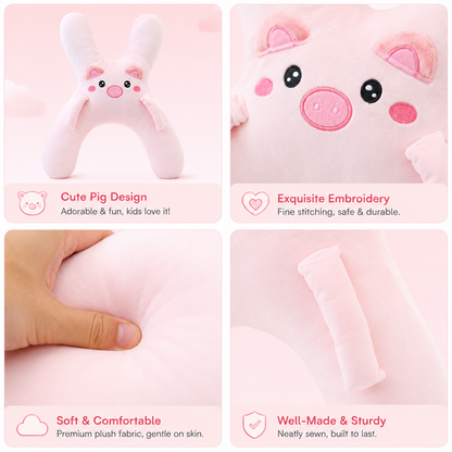 ☁️ Cozy Car Neck Pillow for Kids 💖