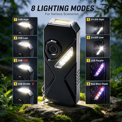 ⭐TA70 High-Brightness Tactical EDC Long-Range Battery-Operated Flashlight