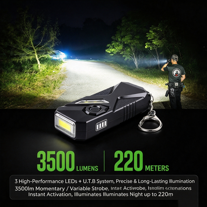 ⭐TA70 High-Brightness Tactical EDC Long-Range Battery-Operated Flashlight