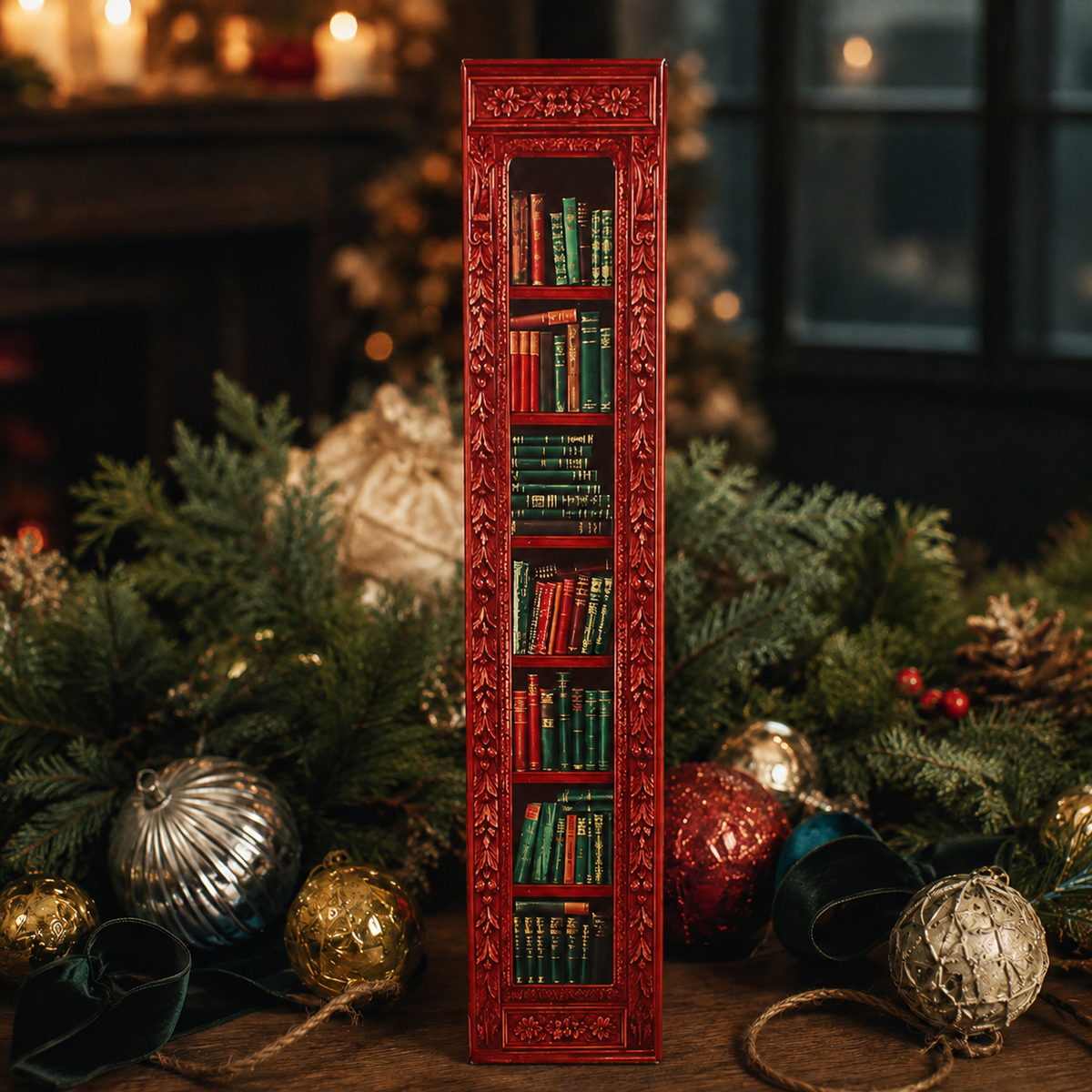 📚 25-Day Book Advent Calendar – 25 Openable Mini Book