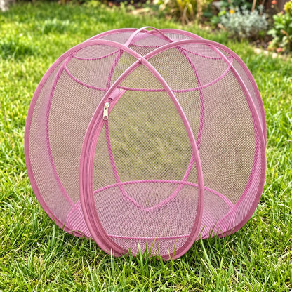 🐈 Pop-Up Mesh Cat Playpen – Roomy 32-Inch Indoor & Outdoor Enclosure