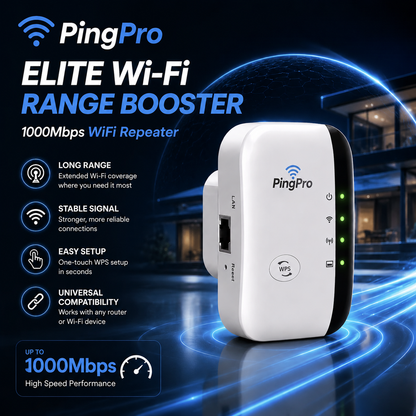 🏆#1 Best Seller-LatencyDominator Elite Wi-Fi Range Booster