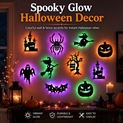 👻 Glow-in-the-Dark Halloween Wall Stickers