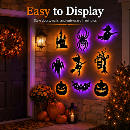 👻 Glow-in-the-Dark Halloween Wall Stickers