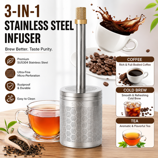 ☕Portable French Coffee and Tea Maker
