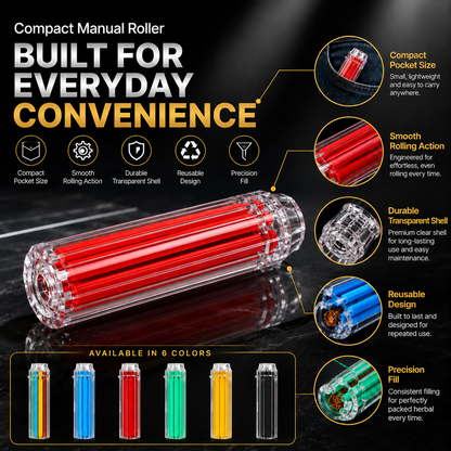 Compact Manual Roller – Smooth & Easy Rolling Every Time