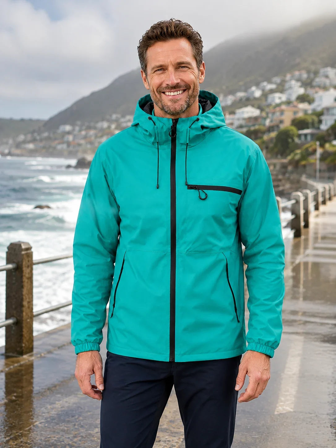 Men's All-Weather Waterproof & Windproof Outdoor Jacket