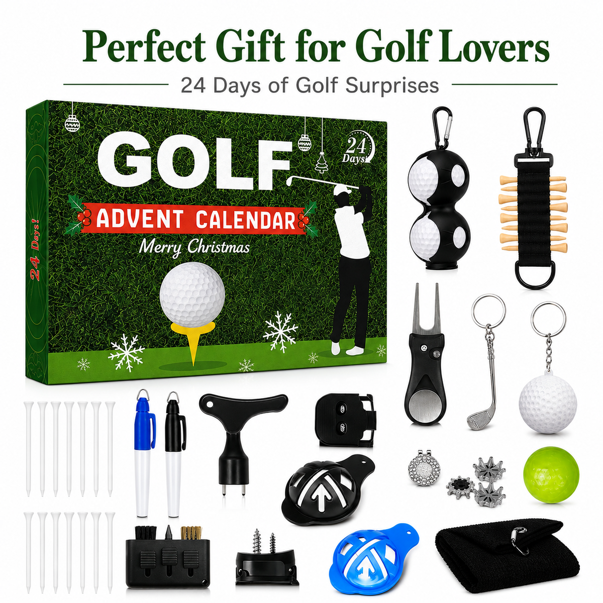 🔥Christmas Sale-Up to 50% OFF🎅Golf Advent Calendar 2026🥰-24 Days of Golf Surprises & Christmas Fun
