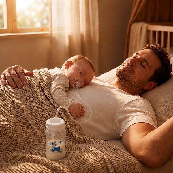 Hands-Free Baby Bottle