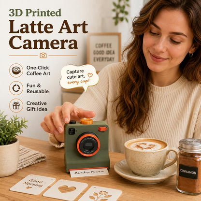Smart Latte Art Maker Camera Tool 🎨 Create Beautiful Coffee Designs At Home