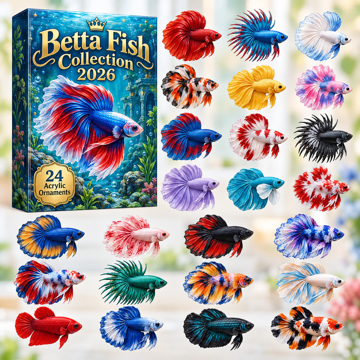 🐟2026 Betta Fish Collection Advent Calendar