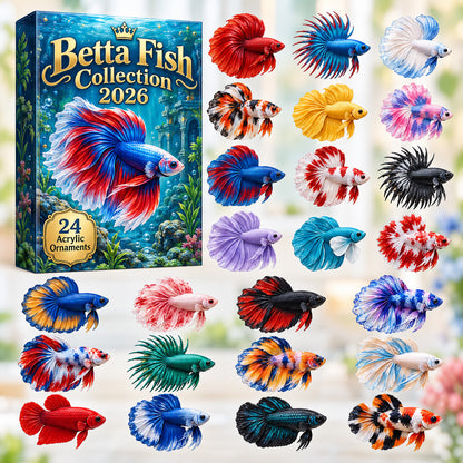 🐟2026 Betta Fish Collection Advent Calendar