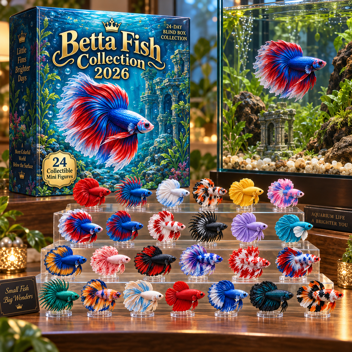 🐟2026 Betta Fish Collection Advent Calendar